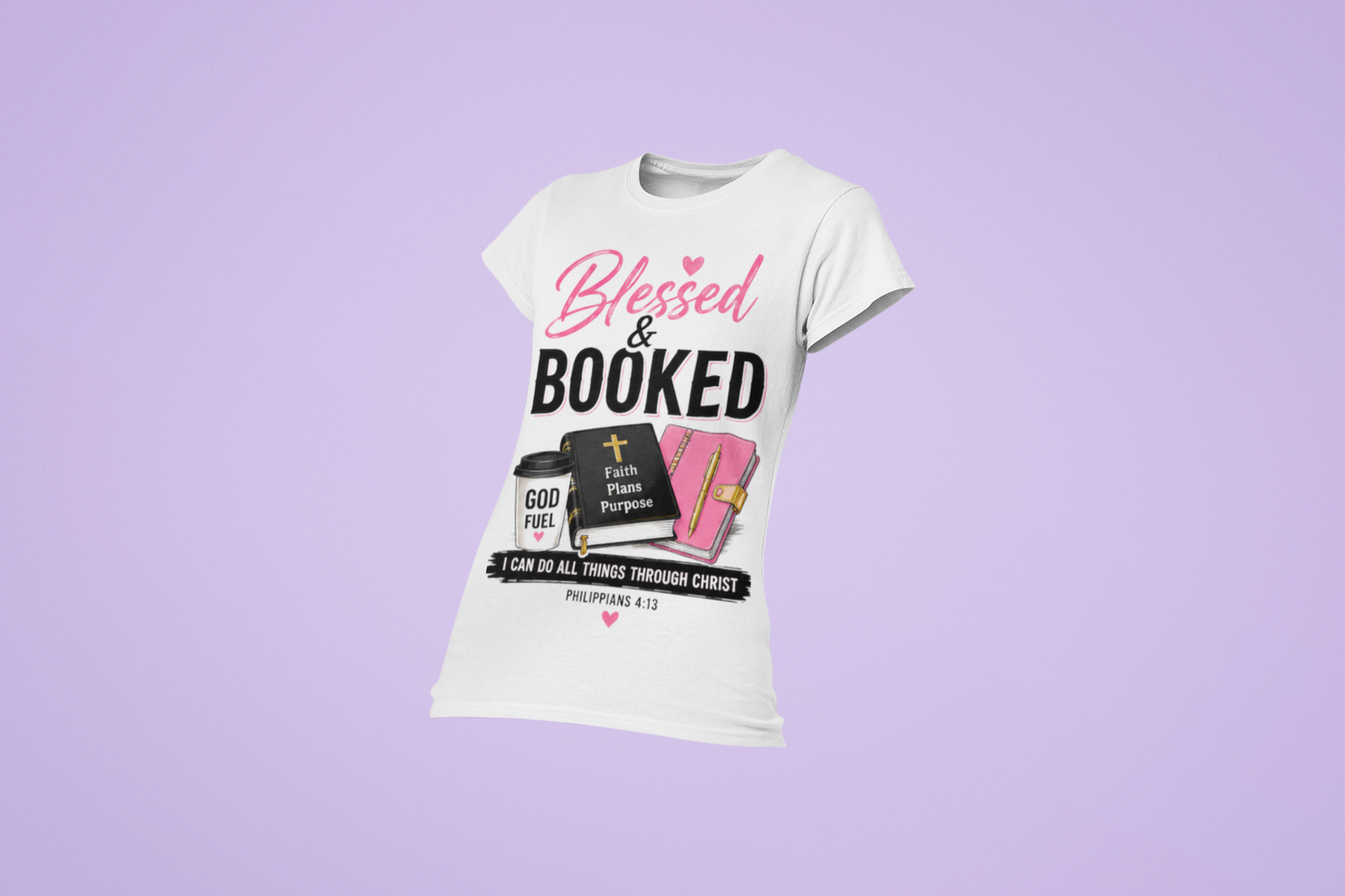 Blessed & Booked Tee