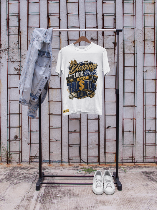 Blessings Look Good on a Hustler T-Shirt