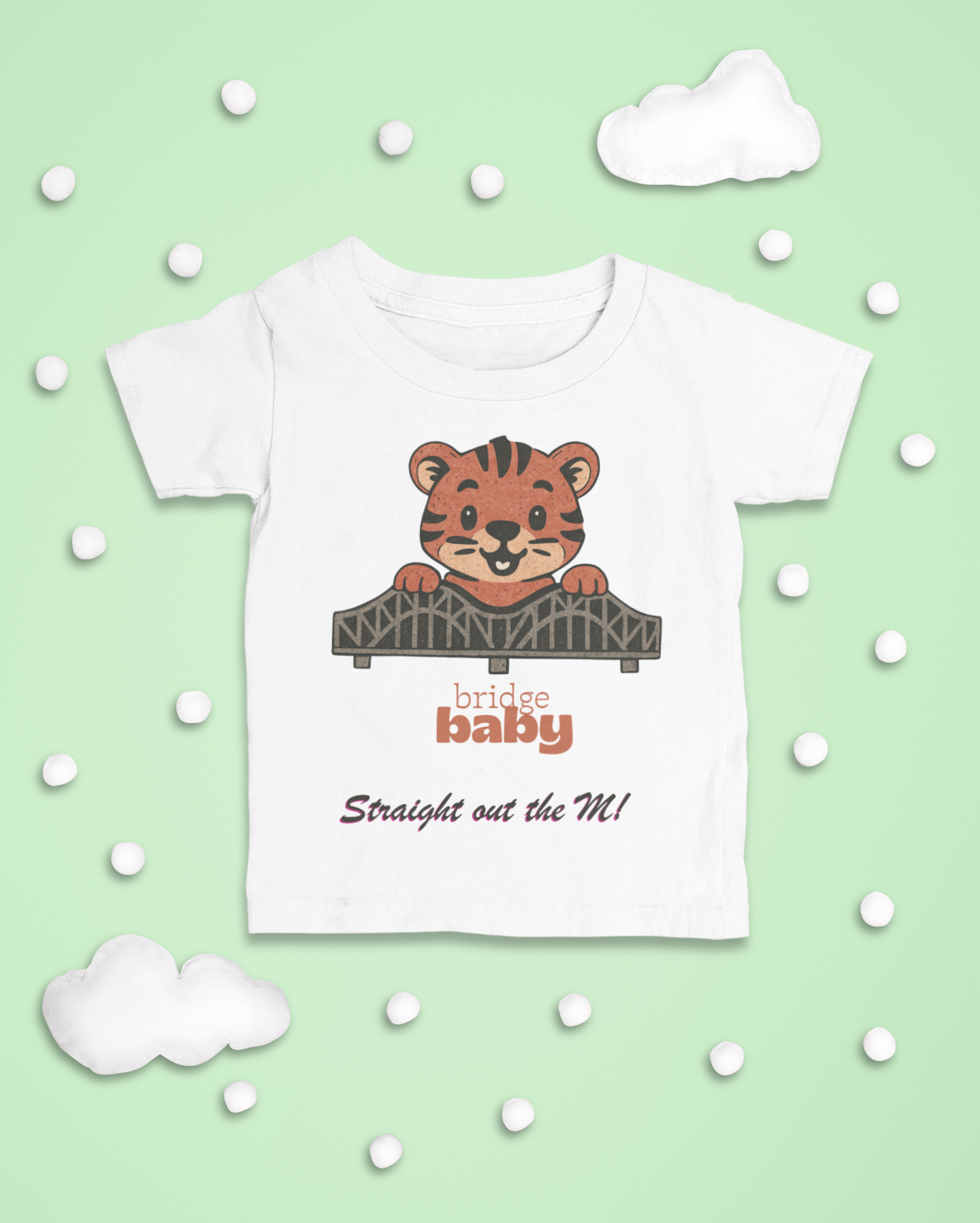 Bridge Baby – Straight Out the M! Tee
