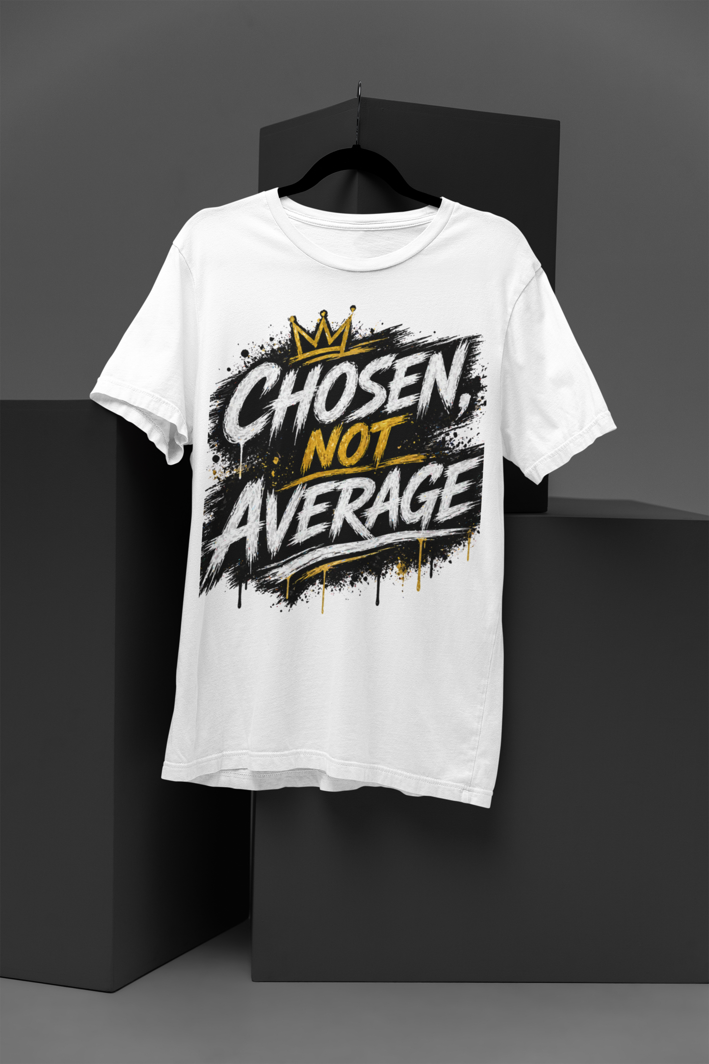 “Chosen, Not Average” Graphic Tee